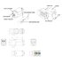 Вставка KJNE-8P8C-C5e-90-SH-F-WH RJ45(8P8C) кат. 5e экран. 110 IDC заделка с помощью NE-TOOL бел. Hyperline 46659