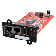 Карта SNMP BA506 для ИБП СИПБ/СИП380 2 x RJ45 2 х USB функция WakeOnLAN с возможностью подключения датчиков мониторинга температуры и влажности окружающей среды Связь инжиниринг BA506