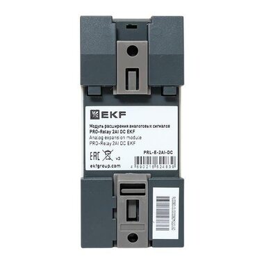 Модуль расширения аналоговых сигналов PRO-Relay 2AI DC EKF PRL-E-2AI-DC