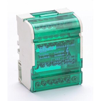 Кросс-модуль на DIN-рейку 4х7 групп 100А ШН-103 SchE 32017DEK