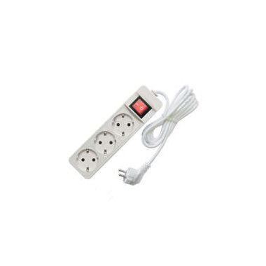 Удлинитель 3х7м с заземл. 10А IP20 2.2кВт ПВС с выкл. Союз 481S-7307