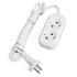 Удлинитель 2х7м без заземл. 10А IP20 Е-202 ПВС 2х1 АБС-пластик UNIVersal 9631962