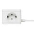 Удлинитель "Куб" 2 гнезда 2USB 2.4А+Type C + Ночник 1.3 метра 1кв.мм EKF UBA-CUB-2-TC
