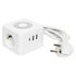 Удлинитель "Куб" 2 гнезда 2USB 2.4А+Type C + Ночник 1.3 метра 1кв.мм EKF UBA-CUB-2-TC