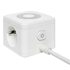 Удлинитель "Куб" 2 гнезда 2USB 2.4А+Type C + Ночник 1.3 метра 1кв.мм EKF UBA-CUB-2-TC