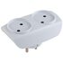 Разветвитель 2-м без заземл. 10А IP20 SP-2-W бел. Эра C0045520