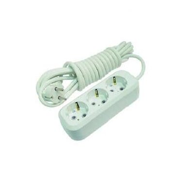 Удлинитель 3х5м с заземл. 16А IP20 Makel MGP134