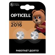 Элемент питания литиевый CR2016 (блист. 2шт) Specialty Opticell 5060003