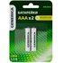 Элемент питания алкалиновый AAA/LR03 Alkaline (блист.2шт) GENERICA ABT-LR03-ST-L02-G