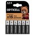 Элемент питания алкалиновый AA/LR6 (блист. 6шт) Basic Opticell 5051006