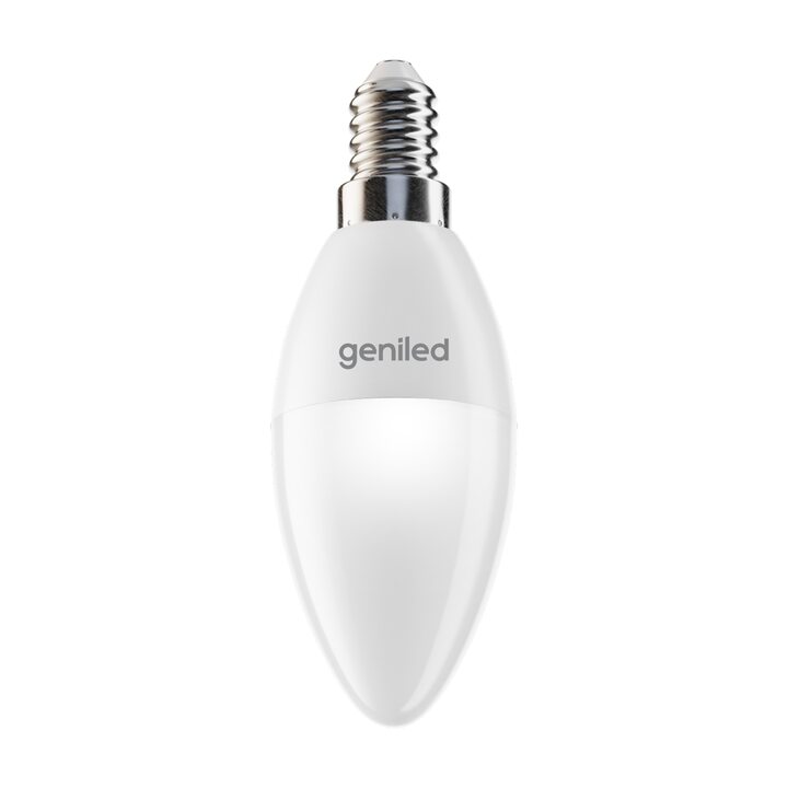 Светодиодная лампа Geniled E14 C37 6Вт 4200К матовая