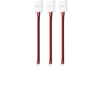 Набор коннекторов запитывающих для одноцветной светодиодной ленты шириной 8 мм 3 шт