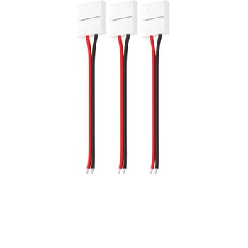 Набор коннекторов запитывающих для одноцветной светодиодной ленты шириной 10 мм 3 шт