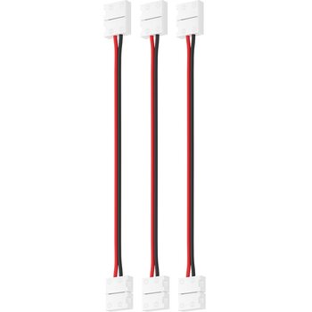 Набор проводов для гибкого соединения одноцветной светодиодной ленты шириной 8 мм 3 шт