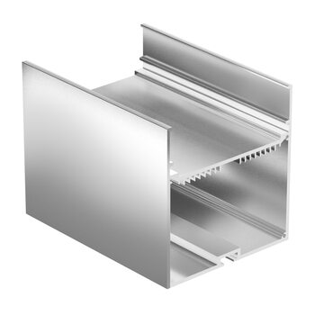 Профиль для светодиодной ленты Geniled накладной + подвесной 74х77х2000 М68