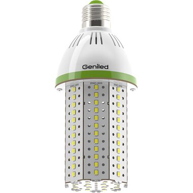 Светодиодная лампа Geniled СДЛ-КС 20W E27 с переходником на E40
