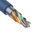 Кабель витая пара U/UTP 4х2х23AWG кат.6 solid CU PVC син. (м) Rexant 01-0047