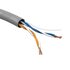 Кабель витая пара U/UTP кат.5E 2х2х24AWG solid CCA PVC Simple сер. (м) Эра Б0044433