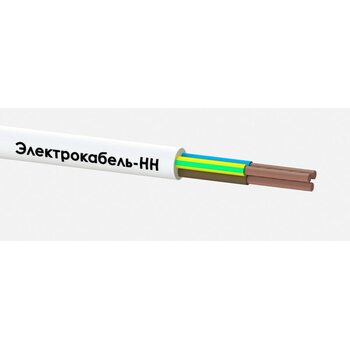 Провод ПВС 3х1 Б 380В (уп.100м) ЭЛЕКТРОКАБЕЛЬ НН 4656756602348