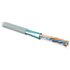 Кабель витая пара F/UTP кат.5E 4х2х24AWG solid PVC FUTP4-C5E-S24-IN-PVC-GY-305 сер. (м) Hyperline 42052