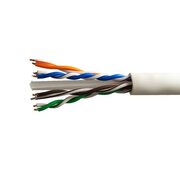 Кабель витая пара U/UTP кат.6 4х2х23AWG solid CU PVC Six сер. (м) SUPRLAN 01-0316-1