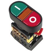 Кнопка APBB-22N "I-0" 1з+1р IEK BBD10-APBB-K51