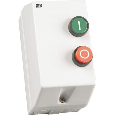 Контактор КМИ-11260 12А 220В/АС3 IP54 IEK KKM16-012-220-00