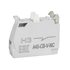 Блок контактный OptiSignal D22 A45-CB-V-NC 1НЗ винтовой зажим ZBE102 КЭАЗ 332201