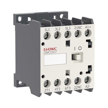 Миниконтактор YON DMC007 7А 3кВт AC3 3P кат. 220В AC 1НО YON DMC007-3C10A230