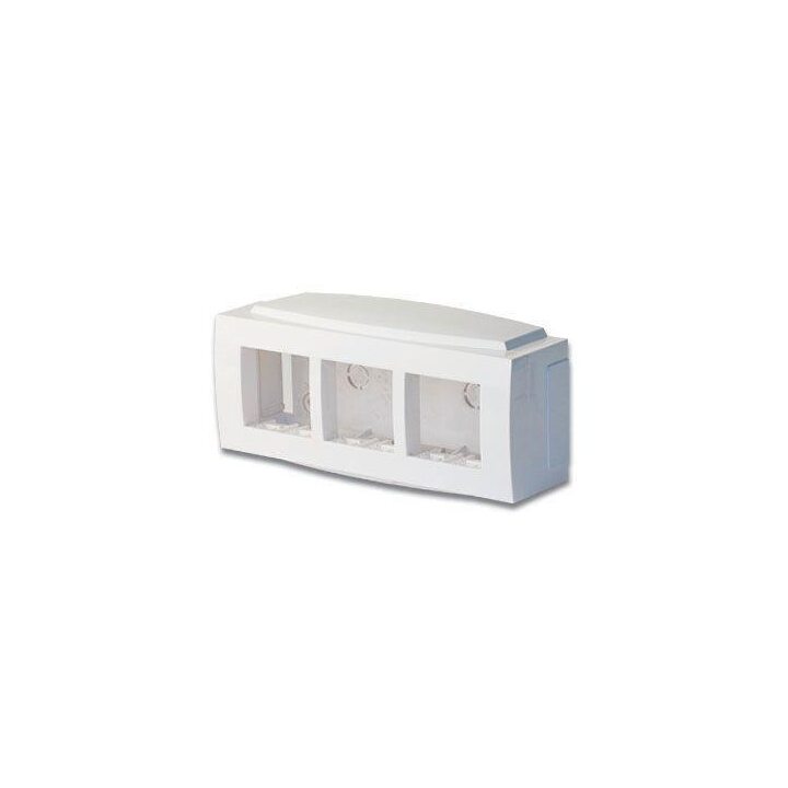 Коробка установочная под BRAVA 6мод. (для кабель-канала 70х22/90х25/TMC) DKC 09221