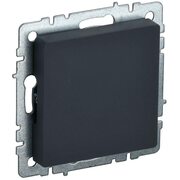 Заглушка c суппортом BRITE МЗ10-БрГ механизм графит IEK BR-PL10-K53