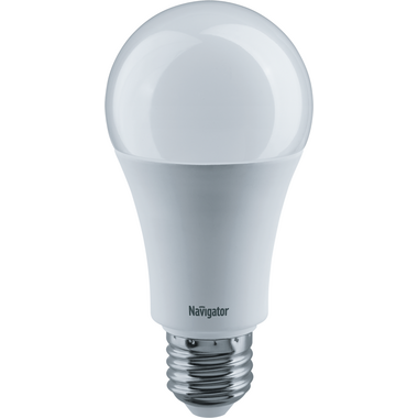 Лампа светодиодная 95 320 NLL-A60-15-230-2.7K-E27-PACK3 NAVIGATOR 95320