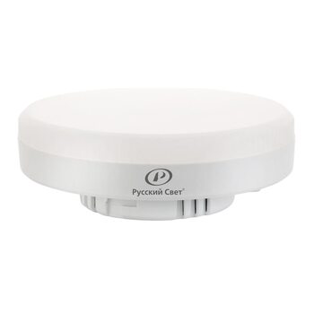 Лампа светодиодная RS LED Gх53 8W 220-240V 2700К 8Вт таблетка 800лм Ra 90 Русский Свет 15011345064