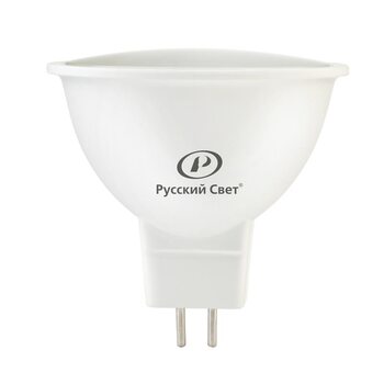 Лампа светодиодная RS LED GU5.3 7W 220-240V 6500К 7Вт рефлектор 560лм Ra 90 Русский Свет 15011345074