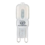 Лампа светодиодная RS LED C G9 2W 220-240V 2700К 2Вт capsule 200лм Ra 90 Русский Свет 15010845084