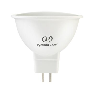 Лампа светодиодная RS LED GU5.3 5W 220-240V 4000K 5Вт рефлектор 500лм Ra90 Русский Свет 15011345067