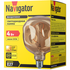 Лампа светодиодная 14 499 NLL-F-G125ST-4-230-2.7K-E27-BE прозрачная E27 220-240В Navigator 14499