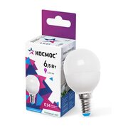Лампа светодиодная GL45 6.5Вт 6500К E14 220В Космос LkeLED6.5wGL45E1465