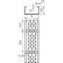 Лоток листовой перфорированный 200х110 L6000 сталь 2мм WKSG 120 FS OBO 6098111