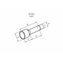 Наконечник штыревой втулочный изолир. (НШВИ F-12мм) 6кв.мм зел. REXANT 08-0823