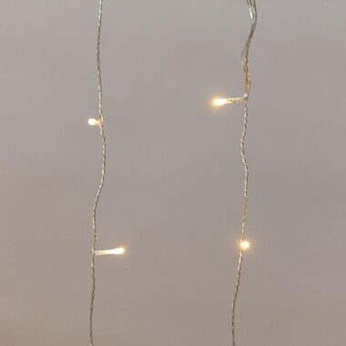 Гирлянда светодиодная "Светодиодный Дождь" 2х1.5м 150LED тепл. бел. 5.1Вт 230В IP44 эффект мерцания прозр. провод Neon-Night 235-516