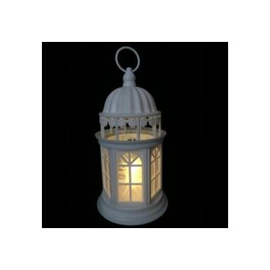 Светильник светодиодный декоративный "Фонарь" LN2-LD10-WW-ВО 26х13см 10 LED бел. SHLights 4690601047366