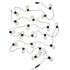 Гирлянда светодиодная "Лофт" 5м 20LED тепл. бел. 1.2Вт IP20 провод ПВХ черн. Neon-Night 303-066