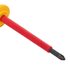 Отвертка Professional PZ-FL1х80мм VDE 1000В EKF pz-fl-1-80-pro-in
