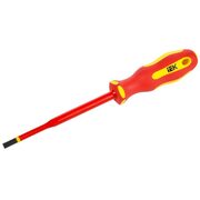 Отвертка диэлектрическая SLIM SL5.5х125 Т2 ARMA2L 5 IEK A2L5-SC31-T2-SL-55-125