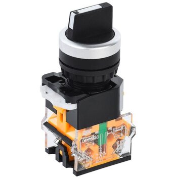 Переключатель D8-20X33 на 3 полож. 2НЗ черн. IEK BSW30-20X33-4-24-2-K02