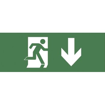 Этикетка самоклеящаяся 350х130мм "Фигура/стрелка вниз" SSA-101 INFO-SSA-103 ЭРА Б0048472