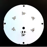 Алюминиевая плата 6W D83x0.8 mono SMD3030