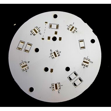 Алюминиевая плата 18W D75x1.4 RGB SMD5050