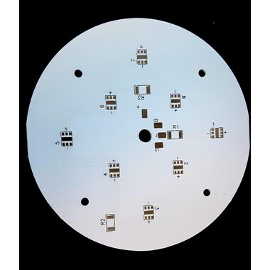 Алюминиевая плата 24W D110x1.4 RGB SMD5050